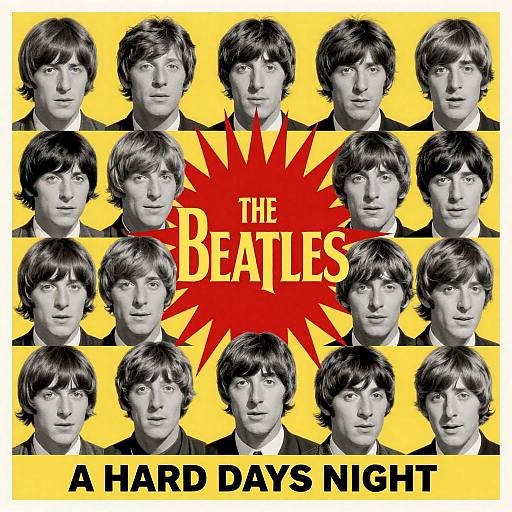 A Hard Day's Night Beatles Poster