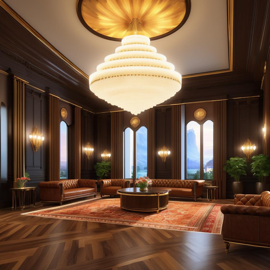 Luxurious Hotel Reception in 4K Detail