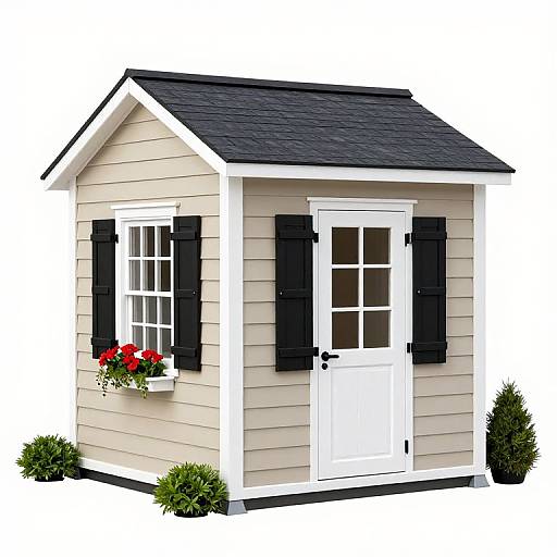 3D Cozy Cottage Tuff Shed