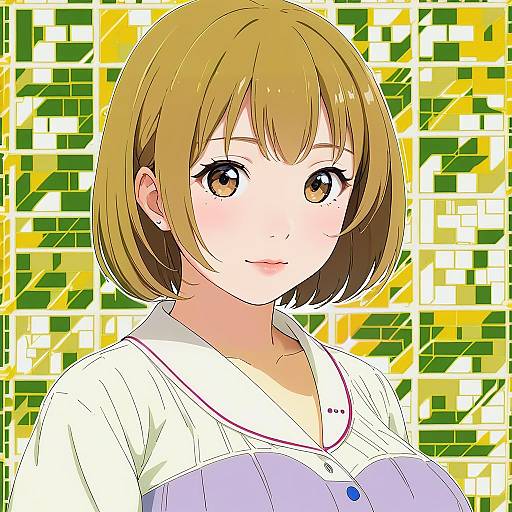 Illustration of Anegasaki nene, love plus in the style of Kawashina (momen silicon)