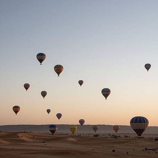 Desert Sunset Hot Air Balloon Flight