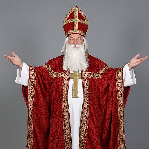 Traditional Saint Nicholas Costume Portrait