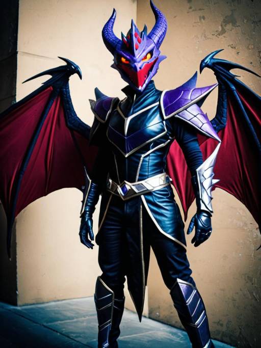 Realistic Cynder Cosplay by a Man