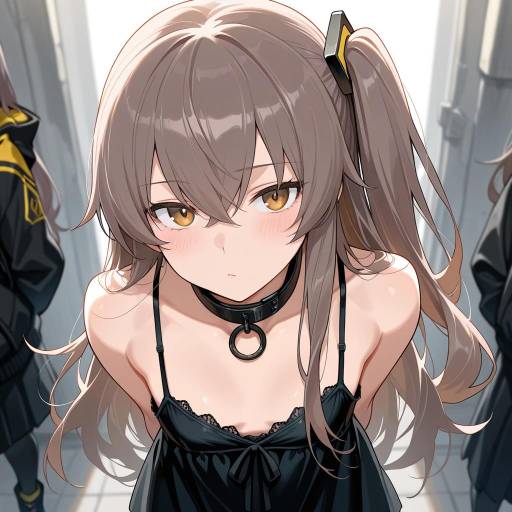 Brown-Haired Girl from UMP45 Character