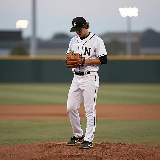 Evening Pitcher in Action