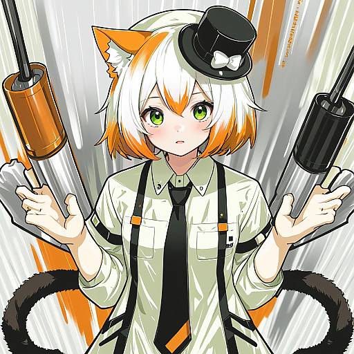 Illustration of Mousse (arknights), arknights in the style of Hayakawa harui