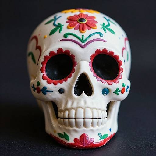 Intricate Sugar Skull Art
