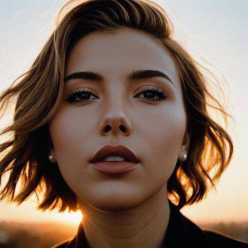 Scarlett Johansson at Sunrise — Inez & Vinoodh