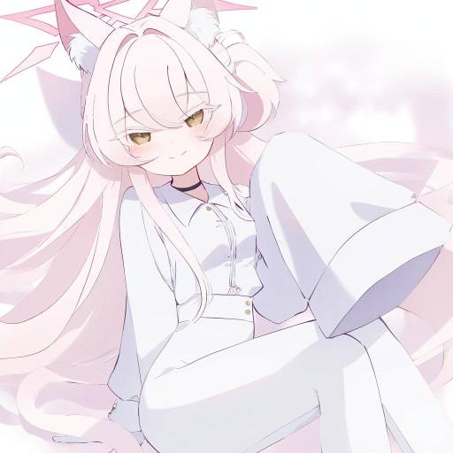 Illustration of Akira (blue archive), blue archive in the style of Hanada hyou