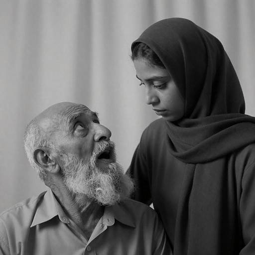 Intergenerational Connection in Monochrome