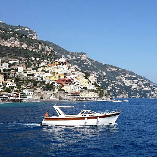 Scenic Boat Ride Along Amalfi Coast