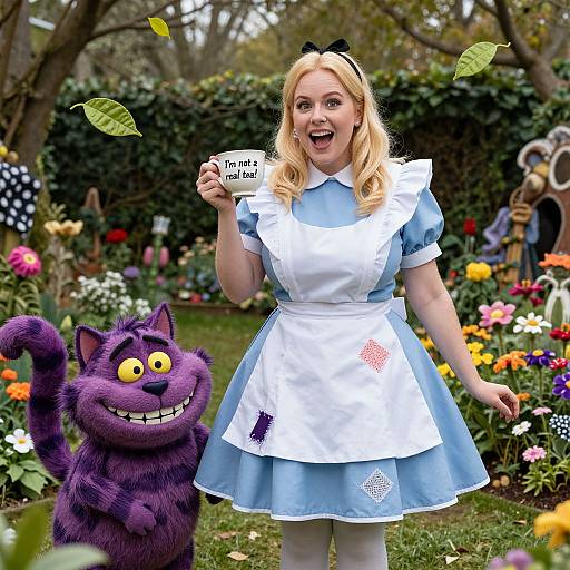 Comedic Alice in Surreal Wonderland