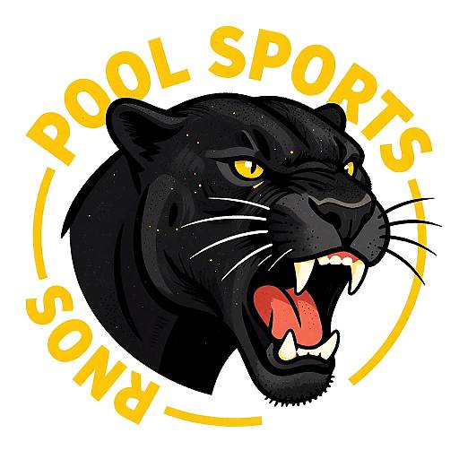 Bold Graphic Black Panther Roar