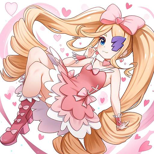 Illustration of Harime nui, kill la kill in the style of Comodomodo