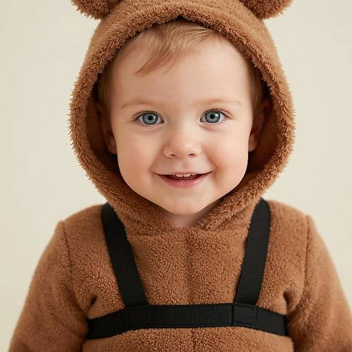 Adorable Child with Blue Eyes