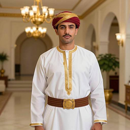 Elegant Arabian Nights Party Attire