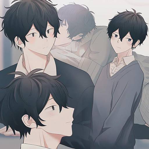 Illustration of Murata ugetsu, given in the style of Mochi au lait