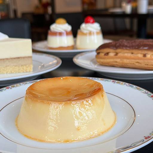 Vibrant Textured Dessert Close-Up