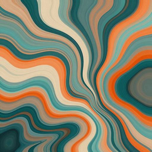 Vibrant Abstract Bohemian 4D Composition