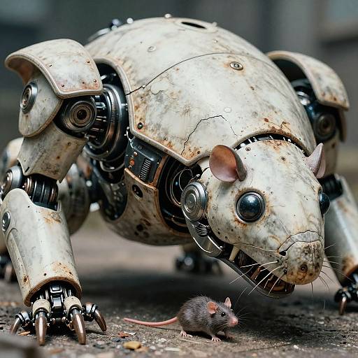 Gigantic Cybernetic Cyborg Creature