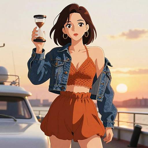 Sunset Chic Hourglass Woman