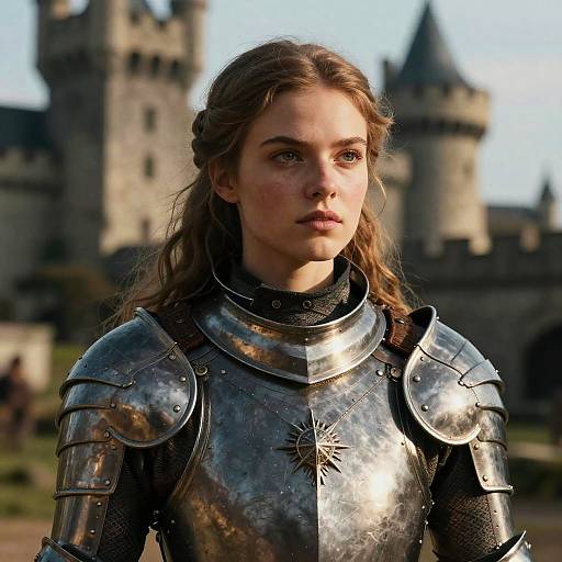 Stunning Medieval Portrait in Dramatic Light