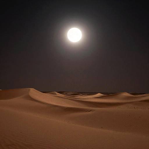 Serene Desert Solar Eclipse Vista