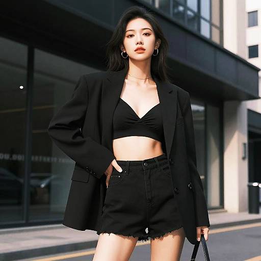 Bold Urban Fashion with Edgy Vibes