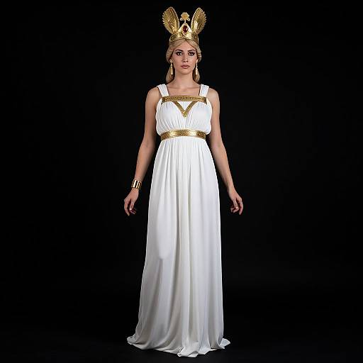 Holographic Greek Goddess Athena