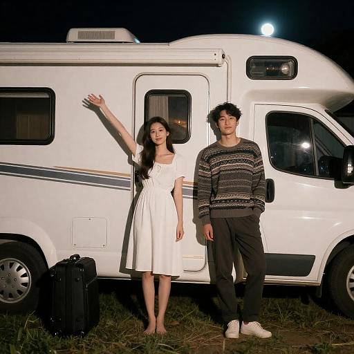 Evening Serenity by the RV