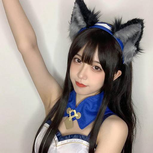 Cosplay Portrait of Young Woman