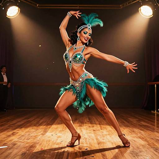 Glamorous Lindy Hop Dance Performance