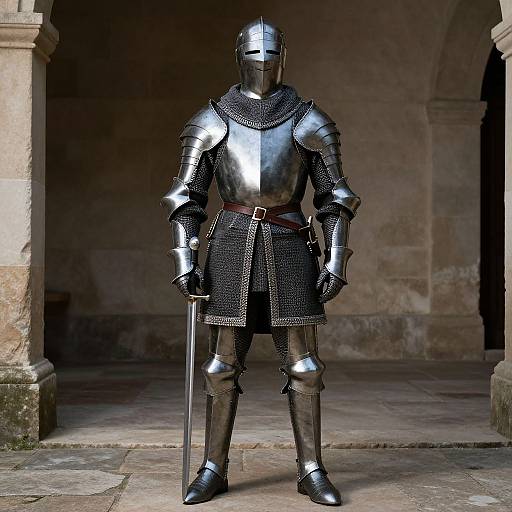 Medieval French Knight Costume