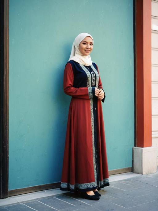 Elegant Modest Fashion: Islamic Attire Showcase
