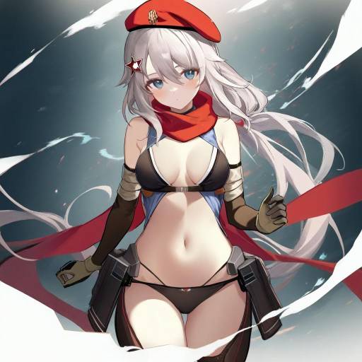 Illustration of 9a-91 (girls' frontline), girls' frontline in the style of Osisio