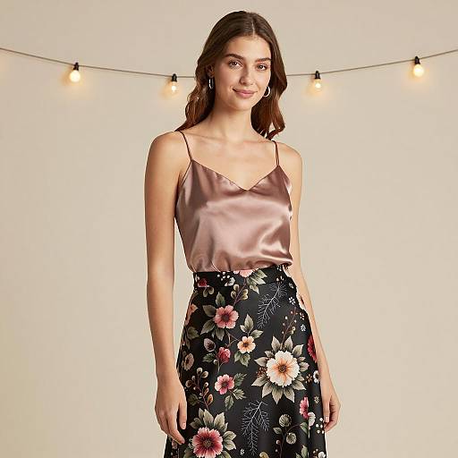 Elegant Party Look in Soft Lighting