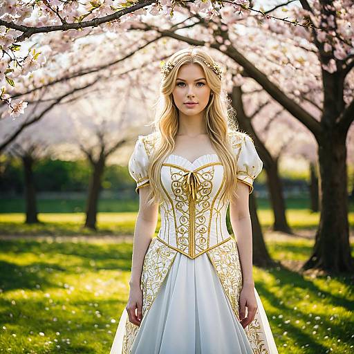 Enchanting Female Genderbend Cosplay Scene