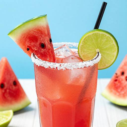 Refreshing Summer Watermelon Lime Drink