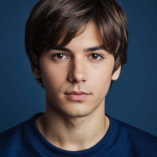 Realistic Navy Blue Sweatshirt Outfit