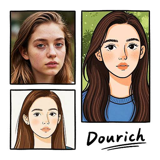 Vibrant Hand-Drawn Photo Illustrations