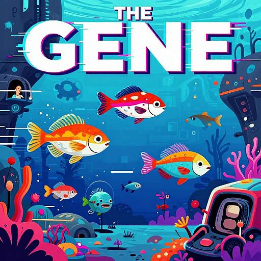 Robot Fish Underwater Sci-Fi Cover