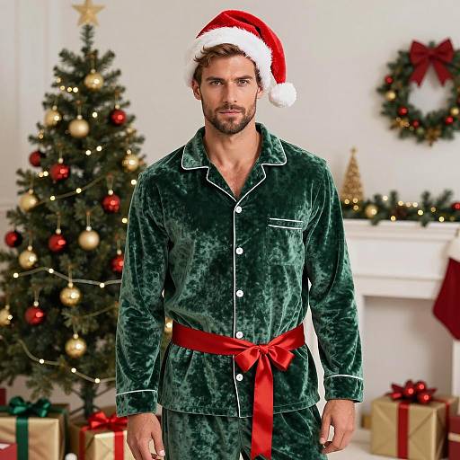 Festive Xmas Party Outfit for Men