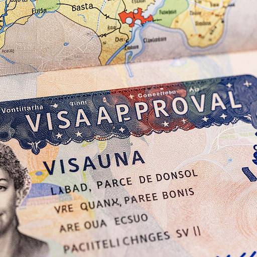 Elegant Visa Approval Document Macro