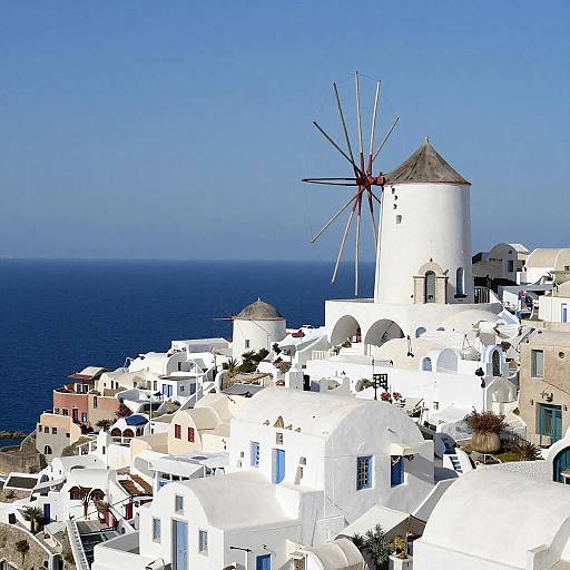 Breathtaking Greek Island Landscape