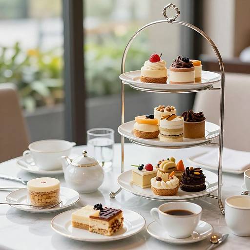 Serene Luxury Afternoon Tea