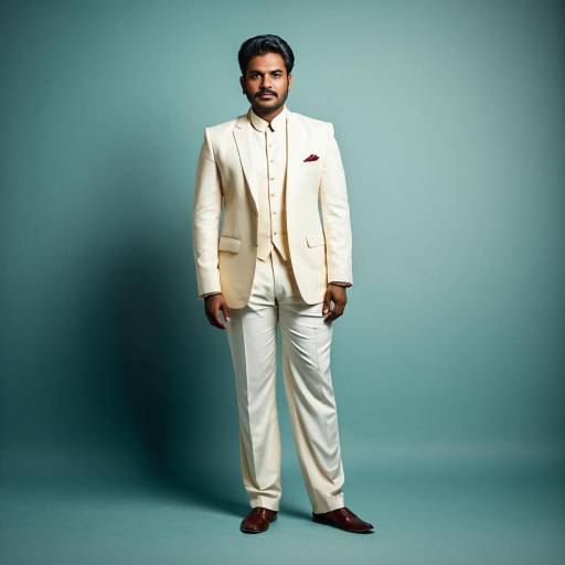 Traditional Tamil Male Vintage Outfit Style
