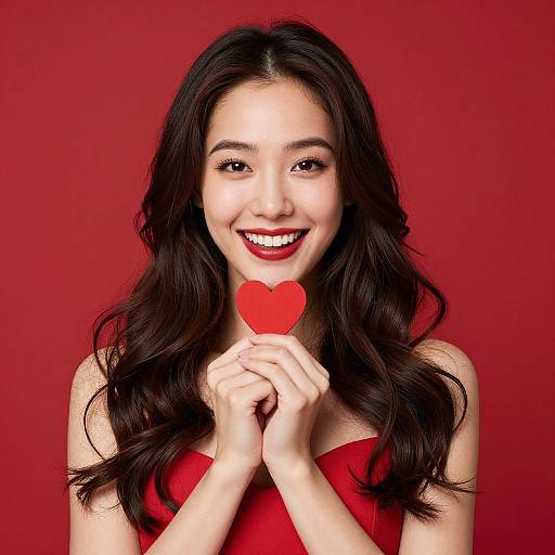 Romantic Valentine's Woman Stock Images