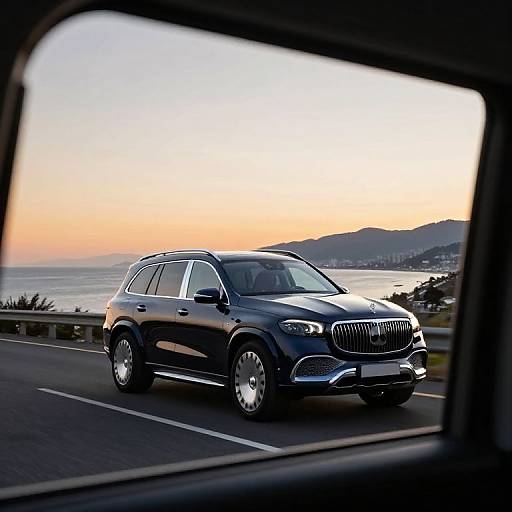 Mercedes-Maybach GLS Coastal Sunset Drive