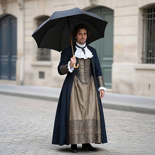 Parisian Artist in Period Costume