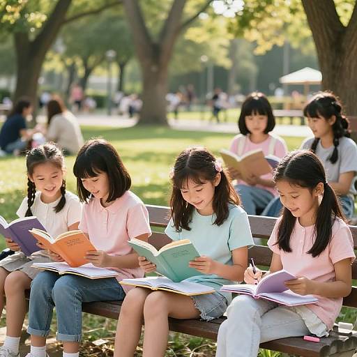 Cozy Community Park with Kids